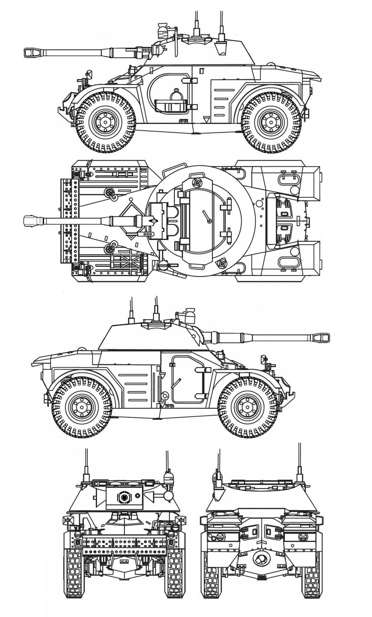 Бронеавтомобиль Панар АМЛ-90